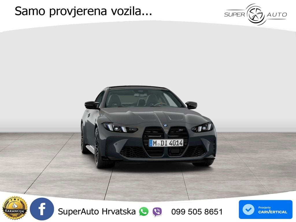 BMW M4 Competition 3.0 (530 KS) xDrive Steptronic LED+GR SJED+ACC