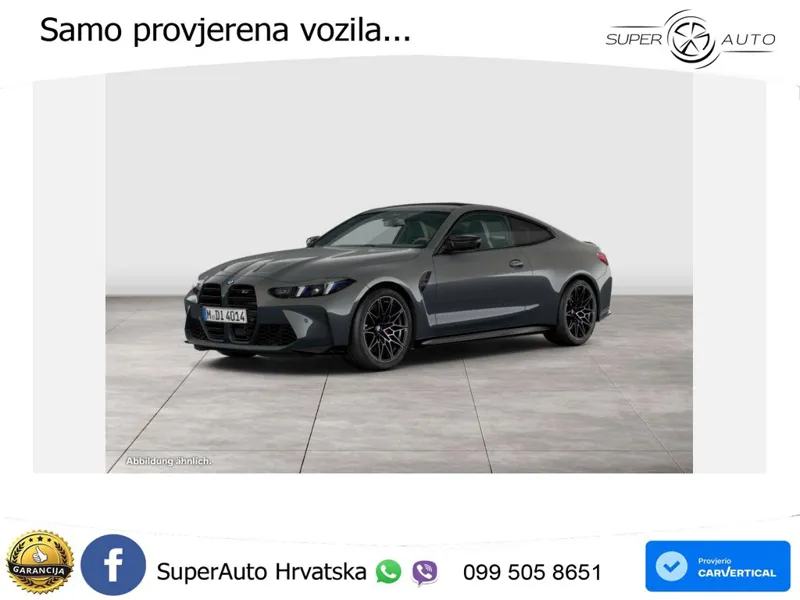 BMW M4 Competition 3.0 (530 KS) xDrive Steptronic LED+GR SJED+ACC