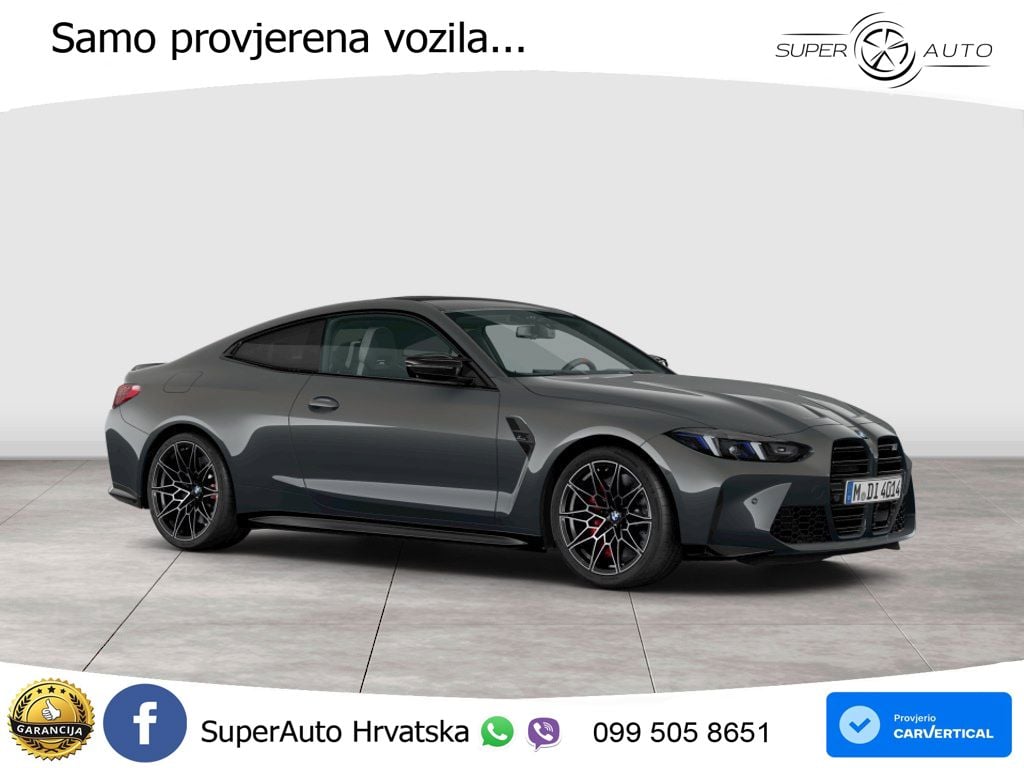 BMW M4 Competition 3.0 (530 KS) xDrive Steptronic LED+GR SJED+ACC