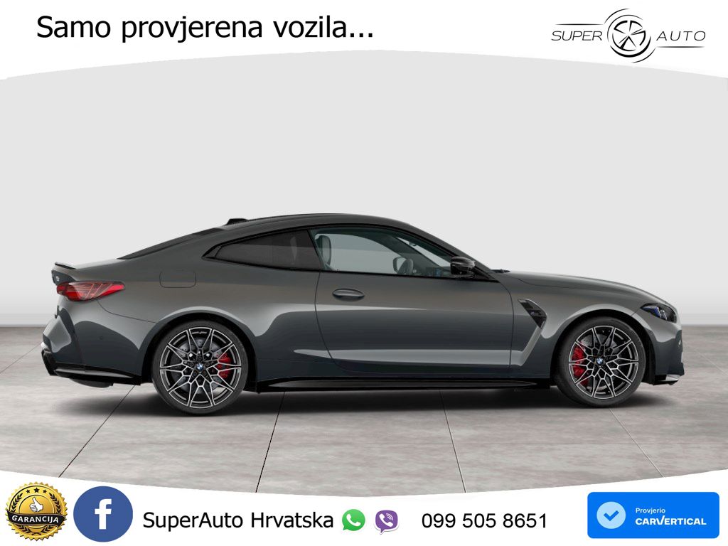 BMW M4 Competition 3.0 (530 KS) xDrive Steptronic LED+GR SJED+ACC