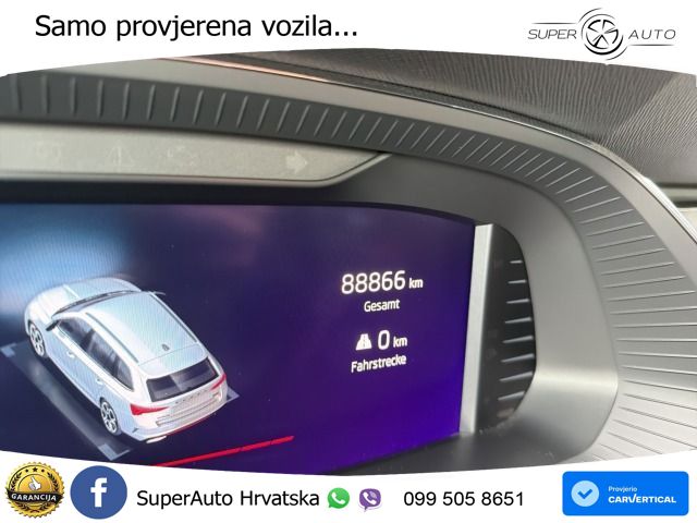Škoda Octavia Combi RS 2.0 TDI (200 KS) 4x4 DSG LED+GR SJED+ACC