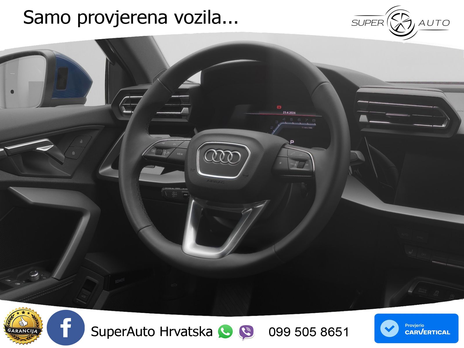 Audi A3 Sportback 30 TFSI (116 KS) Mild Hybrid S tronic S line LED+GR SJED+ACC