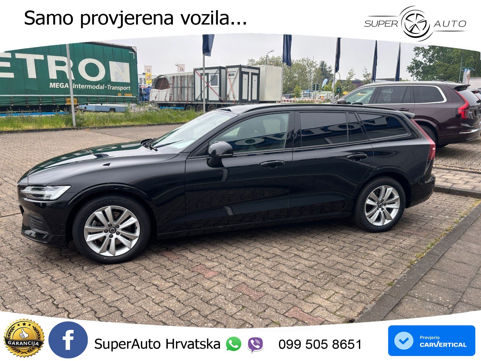 Volvo V60 2.0 B4 Benzin DCT LED+GR SJED+ACC