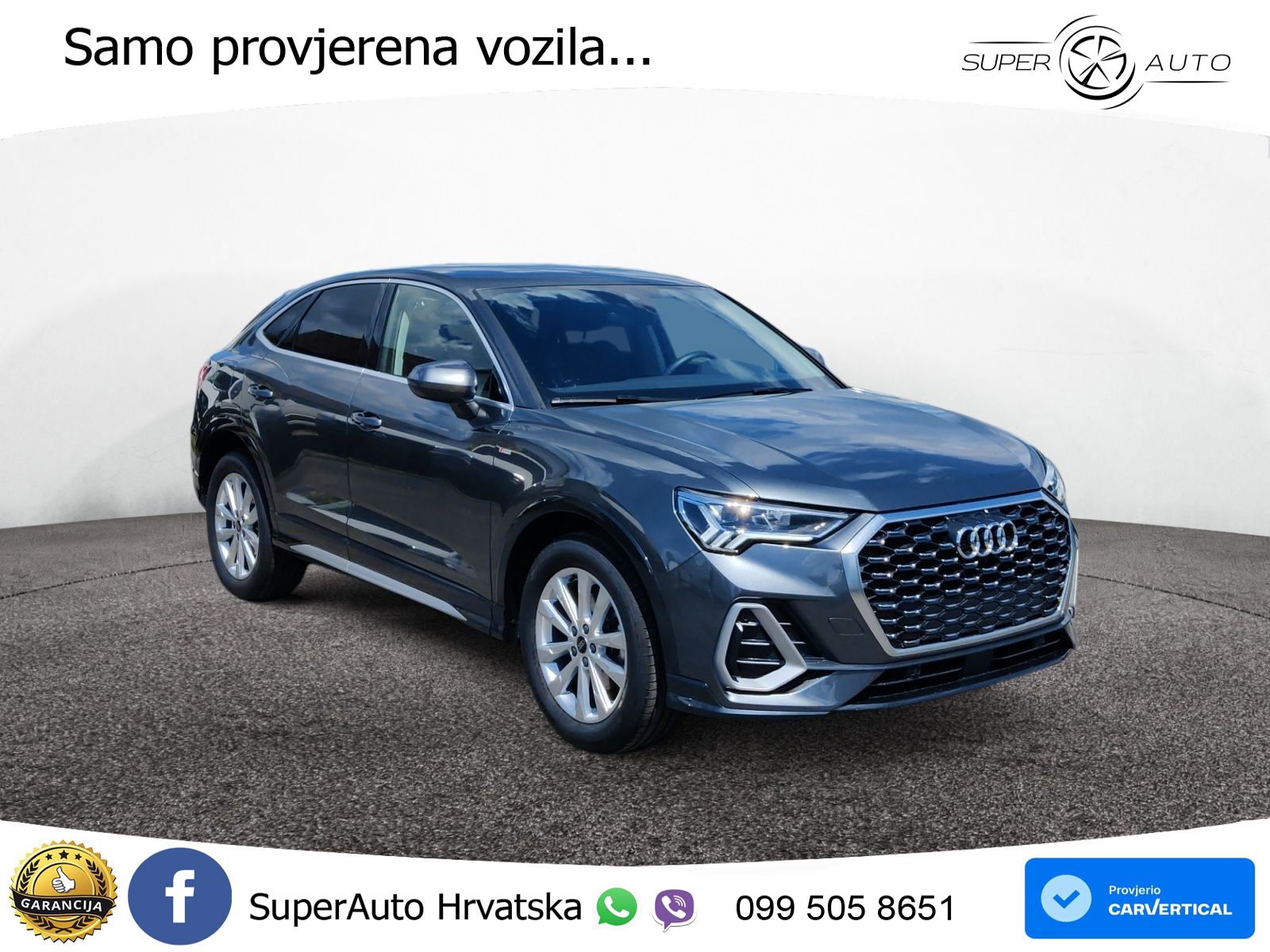Audi Q3 II Sportback 35 TFSI (150 KS) S tronic S line LED+GR SJED+ACC