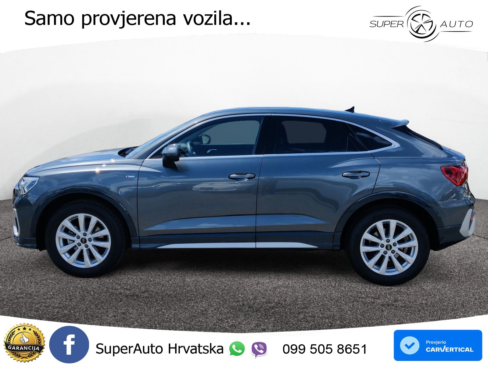 Audi Q3 II Sportback 35 TFSI (150 KS) S tronic S line LED+GR SJED+ACC