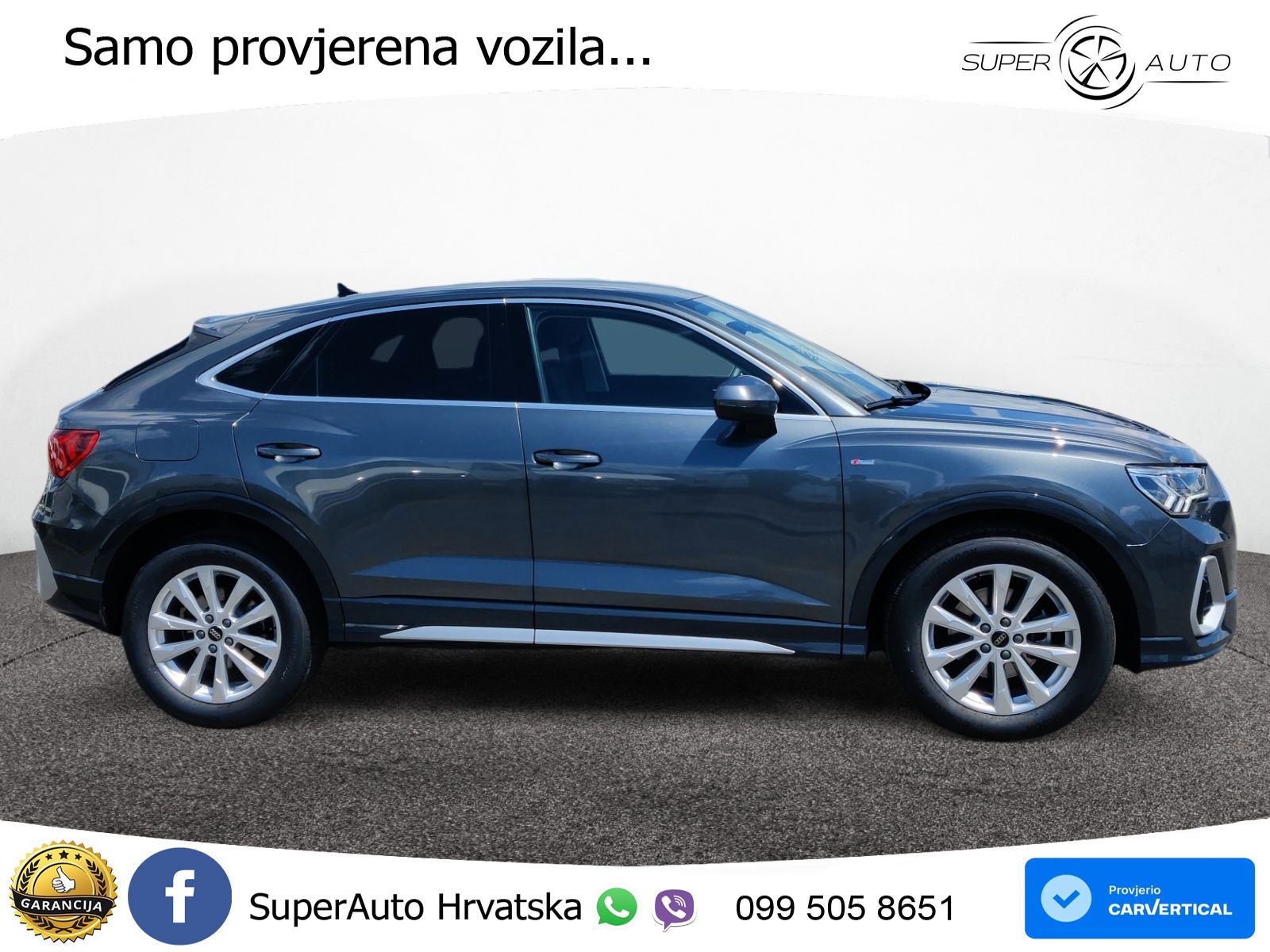 Audi Q3 II Sportback 35 TFSI (150 KS) S tronic S line LED+GR SJED+ACC