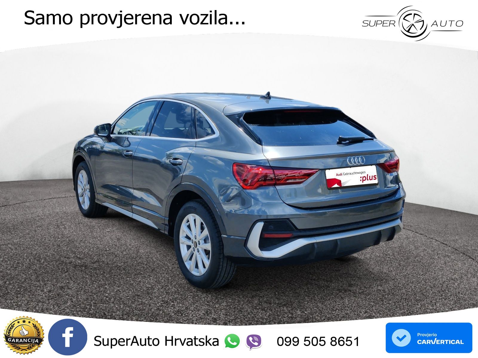 Audi Q3 II Sportback 35 TFSI (150 KS) S tronic S line LED+GR SJED+ACC