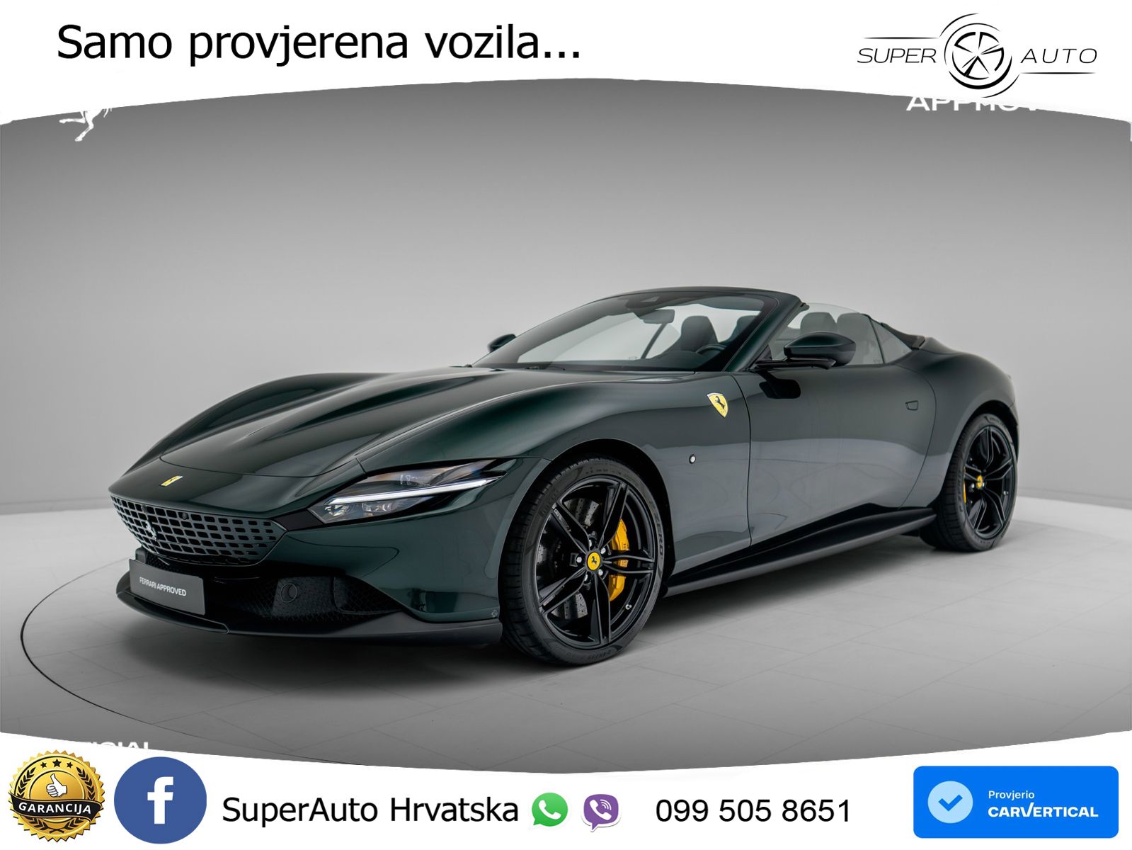 Ferrari Roma Spider 3.9 V8 (620 KS) F1 DCT