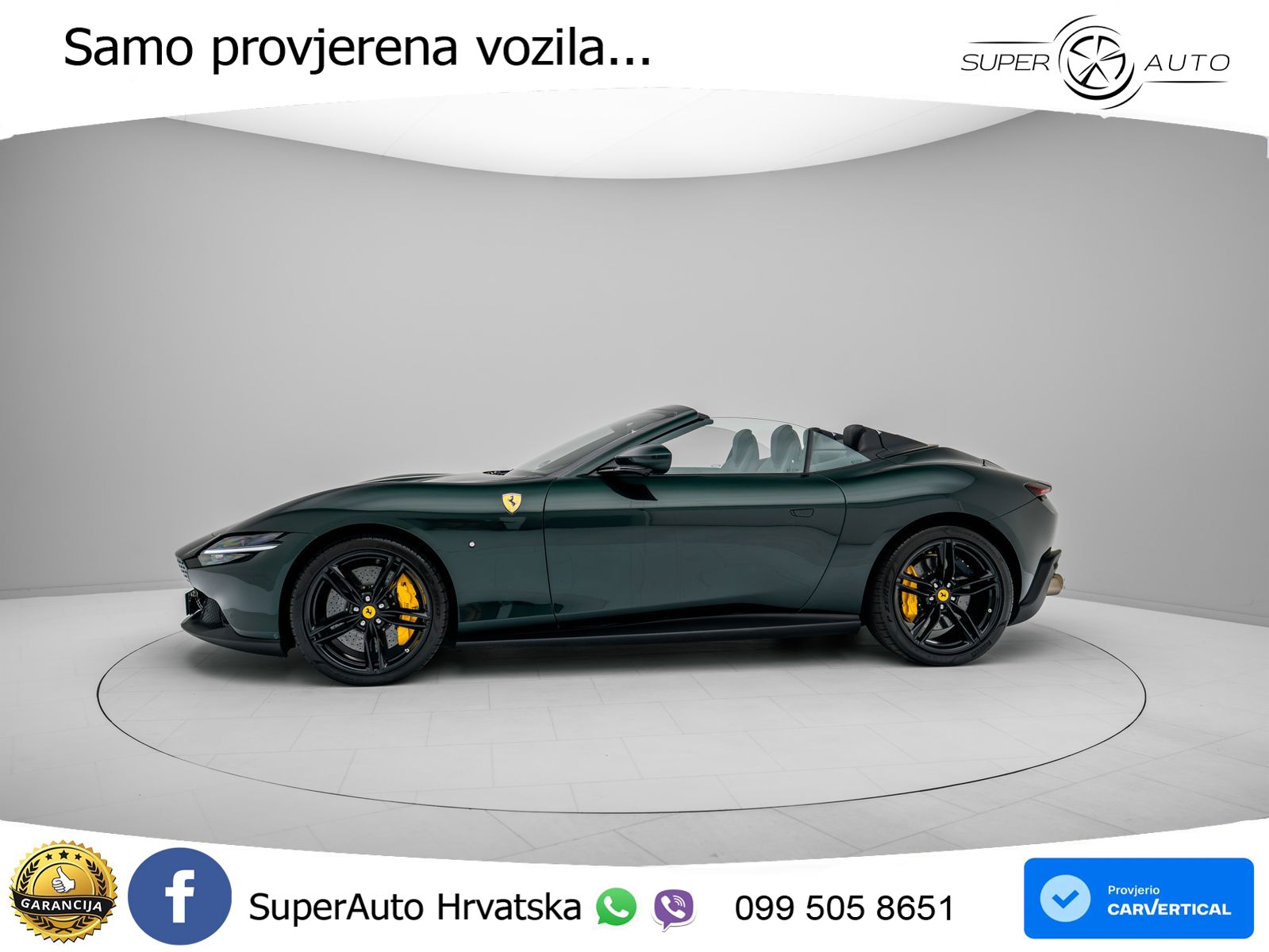Ferrari Roma Spider 3.9 V8 (620 KS) F1 DCT