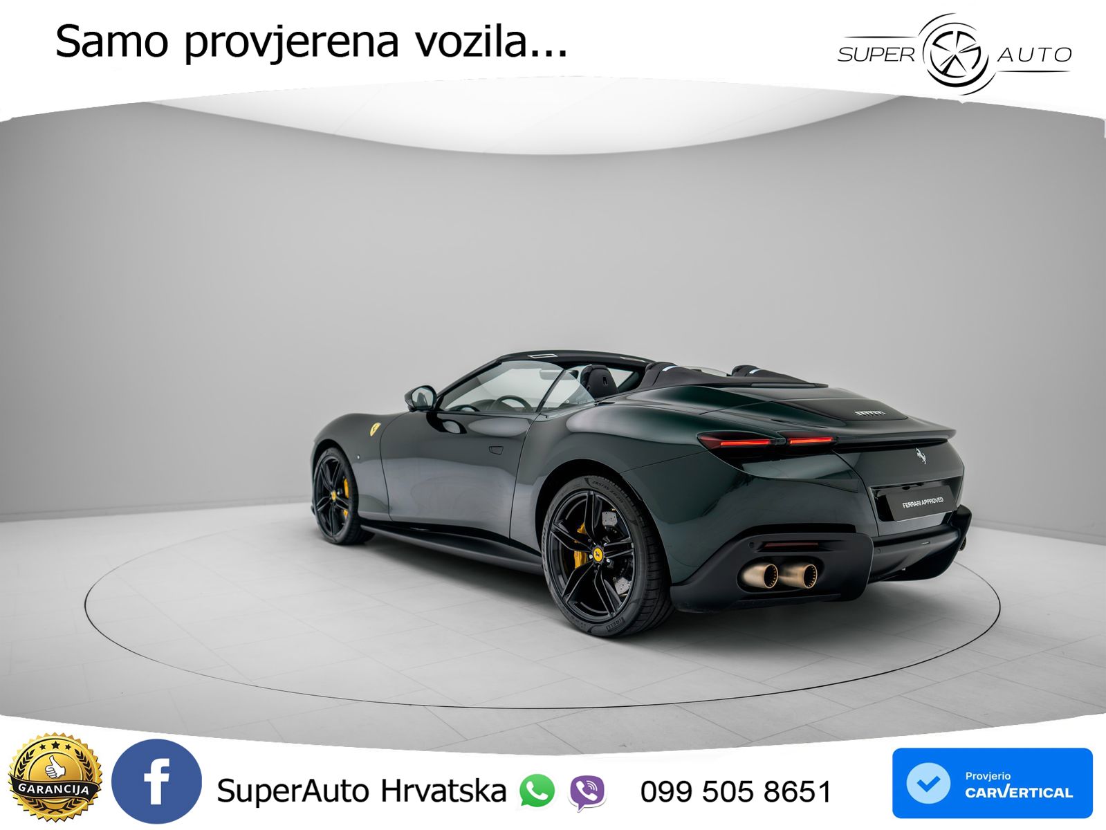 Ferrari Roma Spider 3.9 V8 (620 KS) F1 DCT