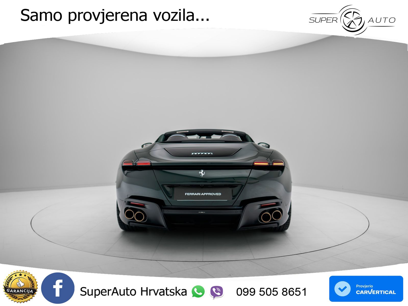 Ferrari Roma Spider 3.9 V8 (620 KS) F1 DCT