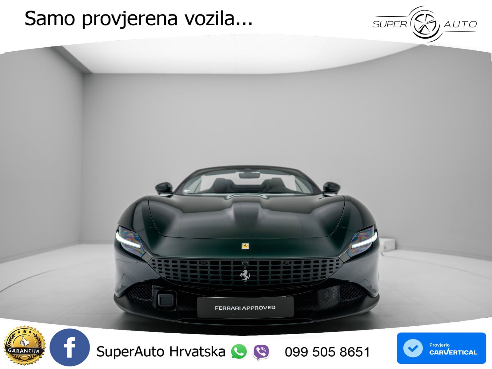 Ferrari Roma Spider 3.9 V8 (620 KS) F1 DCT