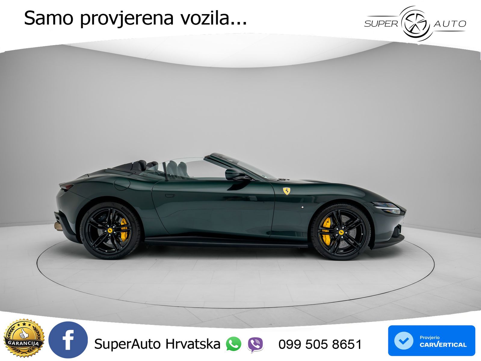 Ferrari Roma Spider 3.9 V8 (620 KS) F1 DCT