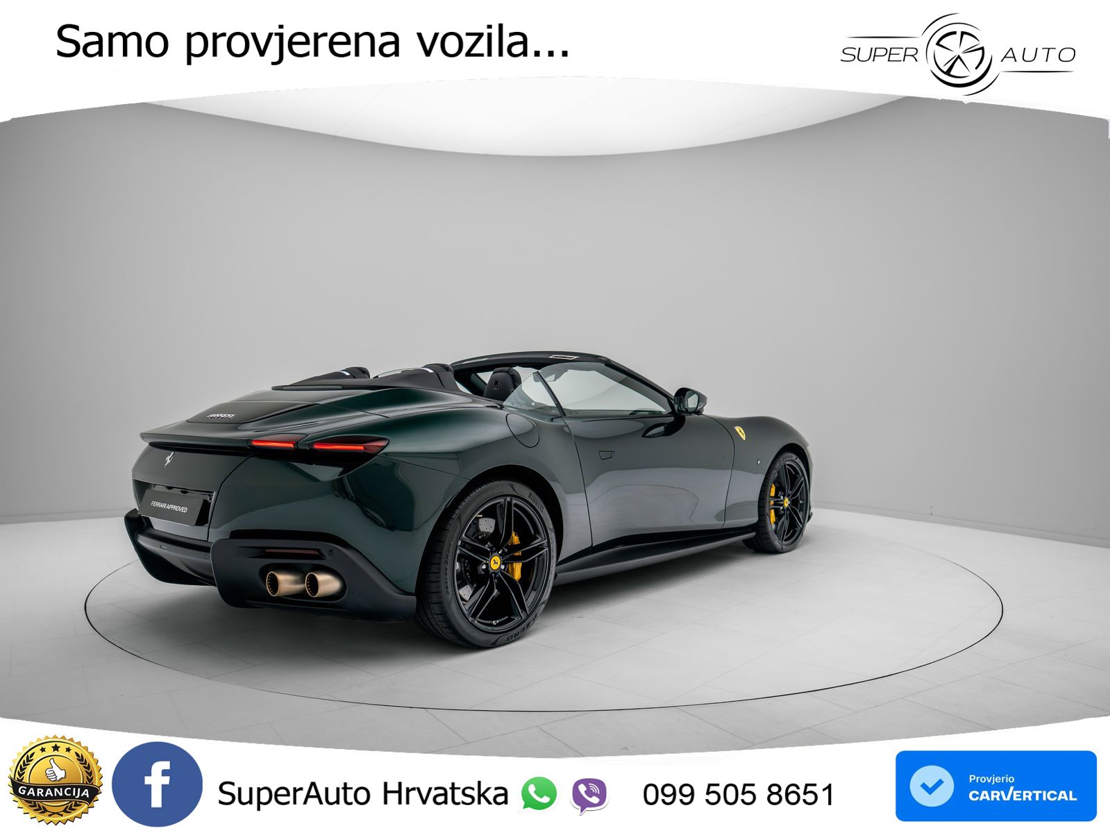 Ferrari Roma Spider 3.9 V8 (620 KS) F1 DCT