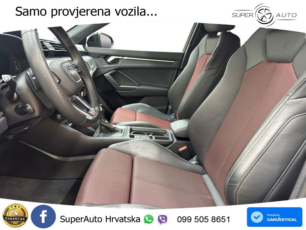 Audi Q3 II Sportback 40 TFSI (190 KS) quattro S tronic S line MATRIX+GR SJED+KAM