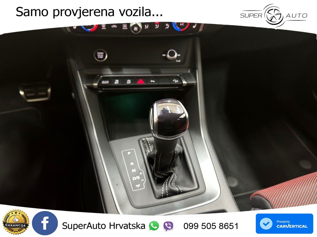 Audi Q3 II Sportback 40 TFSI (190 KS) quattro S tronic S line MATRIX+GR SJED+KAM