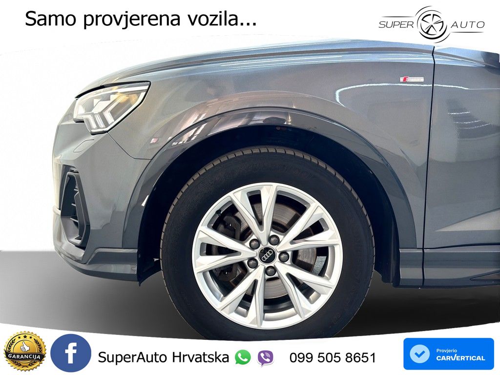 Audi Q3 II Sportback 40 TFSI (190 KS) quattro S tronic S line MATRIX+GR SJED+KAM