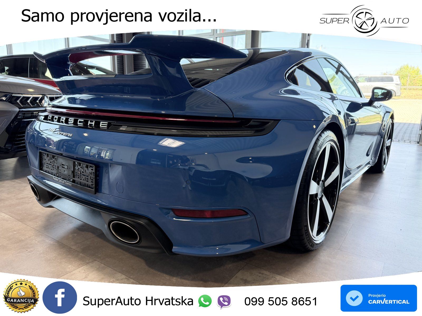 Porsche 911 Carrera 3.0 (394 KS) PDK LED+GR SJED+ACC