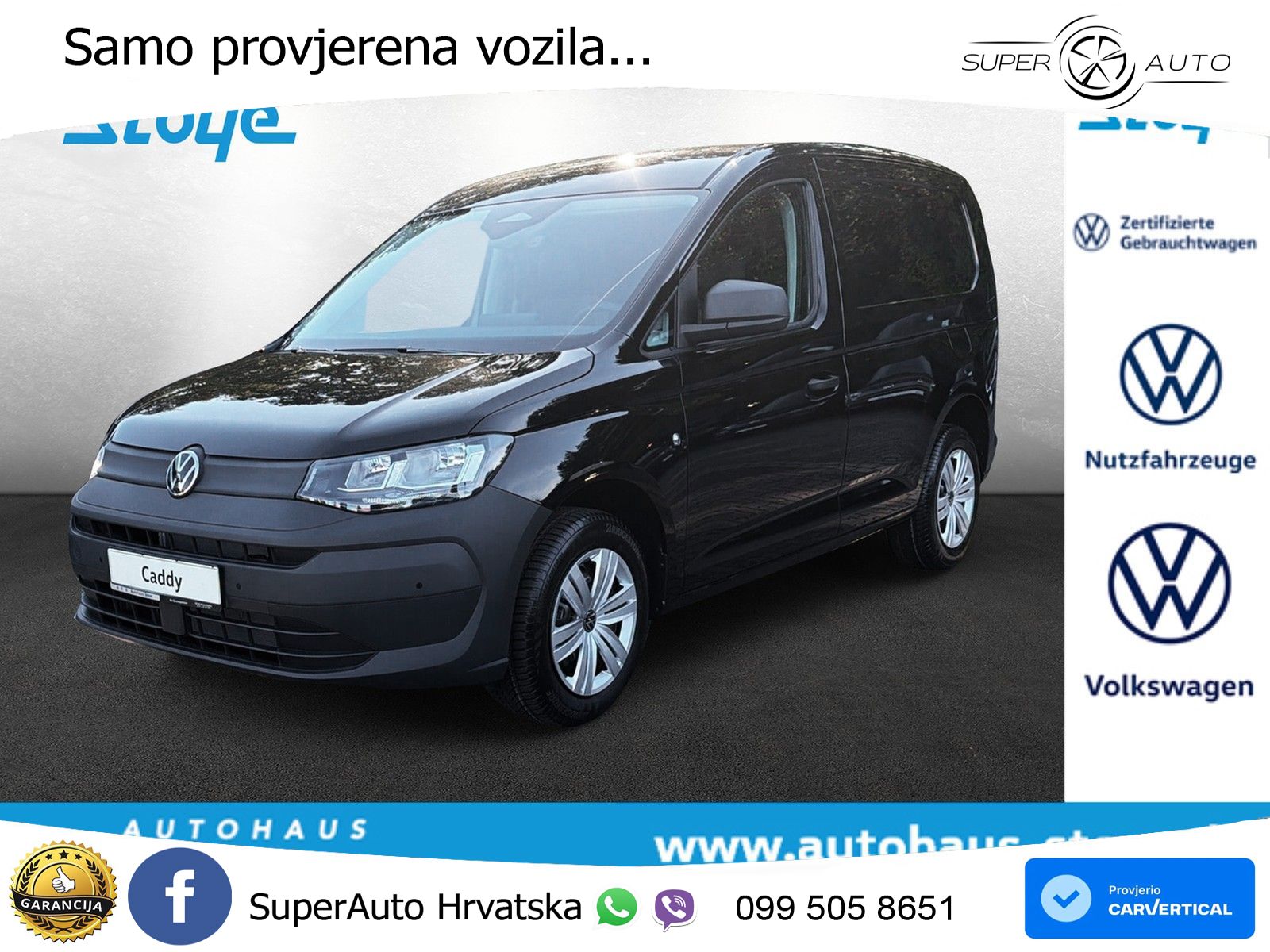 Volkswagen Caddy Cargo (SDA/SDH)(06.2026->) Cargo 1.5 85 kW 116 KS