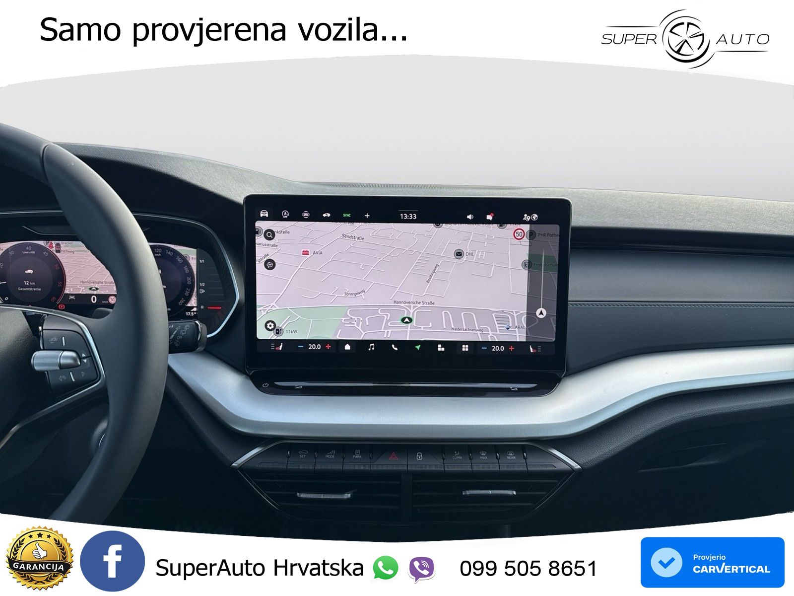 Škoda Octavia Combi 2.0 TDI (150 KS) DSG Selection LED+GR SJED+ACC