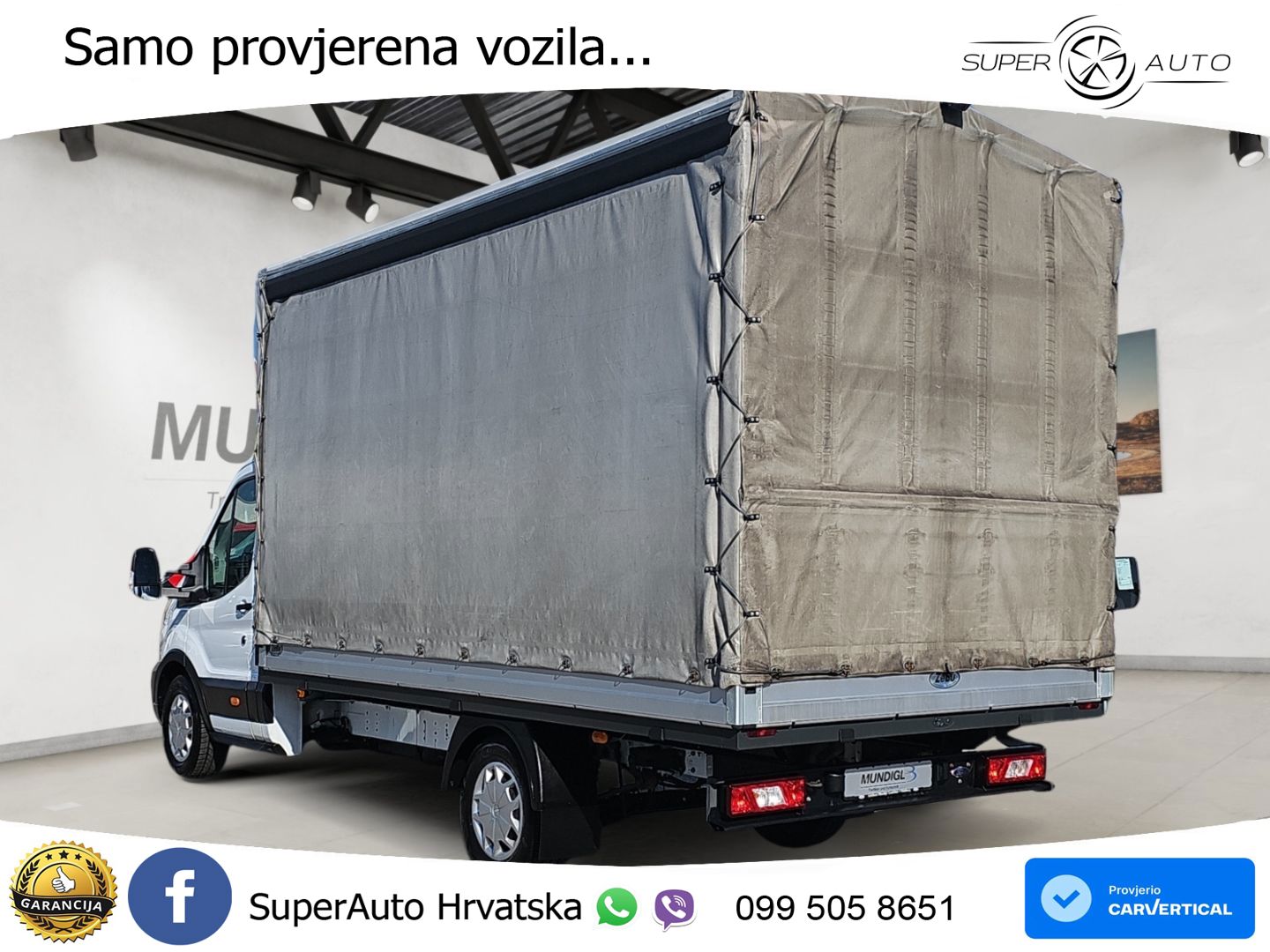 Ford Transit Trend 350 L4 PlanenPriegelaufbau NAVI Kl 170 KS