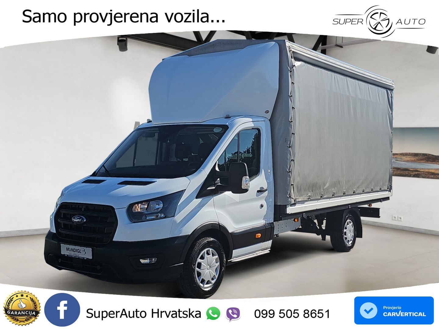 Ford Transit Trend 350 L4 PlanenPriegelaufbau NAVI Kl 170 KS