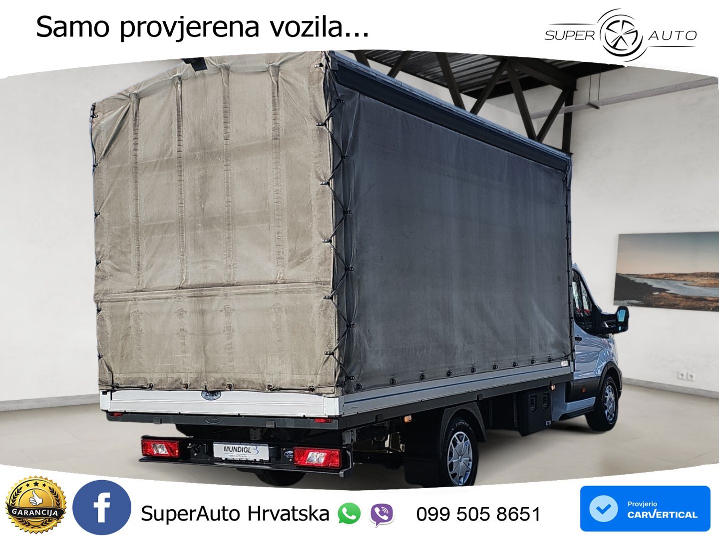 Ford Transit Trend 350 L4 PlanenPriegelaufbau NAVI Kl 170 KS