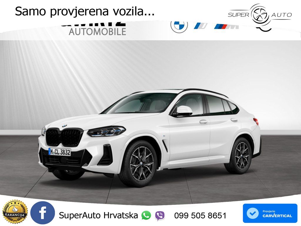 BMW X4 30d (286 KS) xDrive Steptronic M Sport LED+GR SJED+ACC