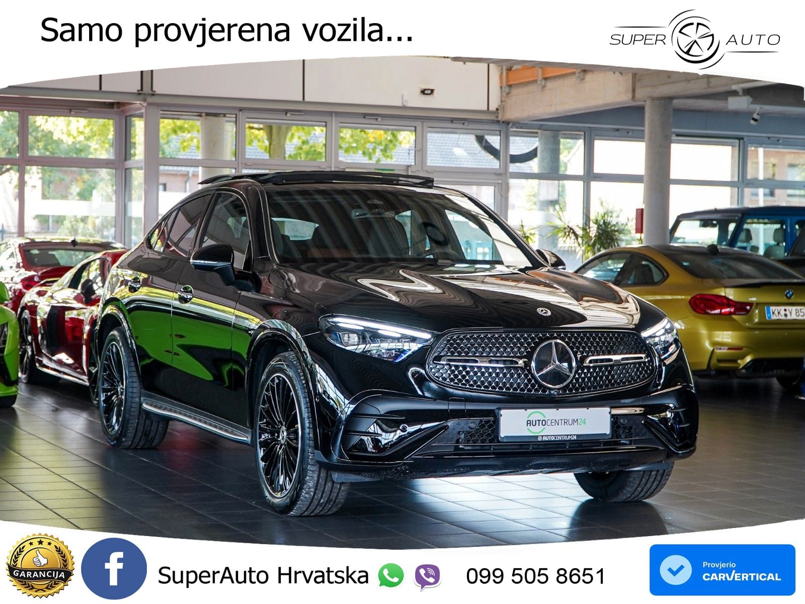 Mercedes GLC Coupe 220d (197 KS) 4MATIC 9G-TRONIC AMG ACC+HEAD+GR SJED+360+PANO