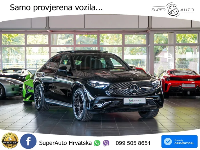 Mercedes GLC Coupe 220d (197 KS) 4MATIC 9G-TRONIC AMG ACC+HEAD+GR SJED+360+PANO