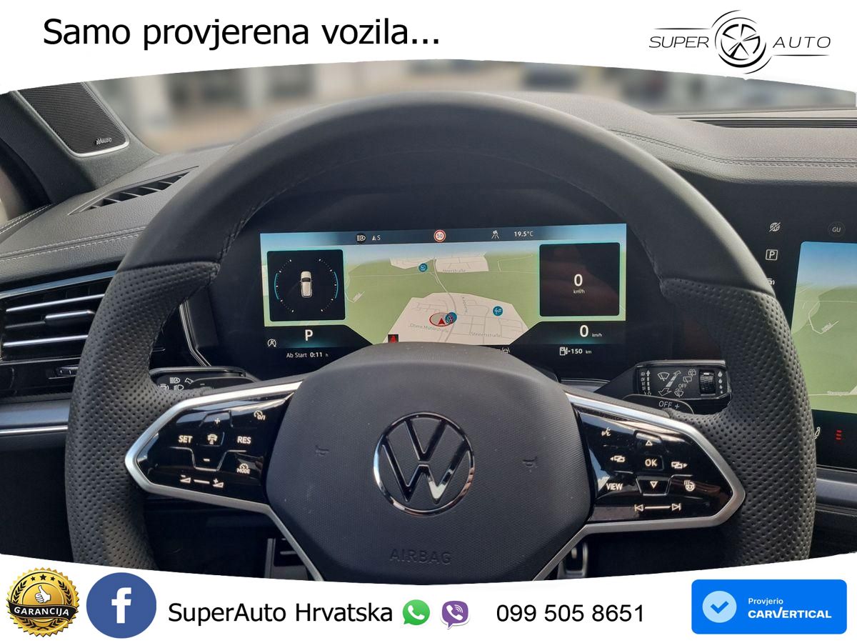 Volkswagen Touareg 3.0 V6 TDI (286 KS) 4MOTION Tiptronic R-Line ZRAČNI+ACC+GR SJED+KAM+PANO