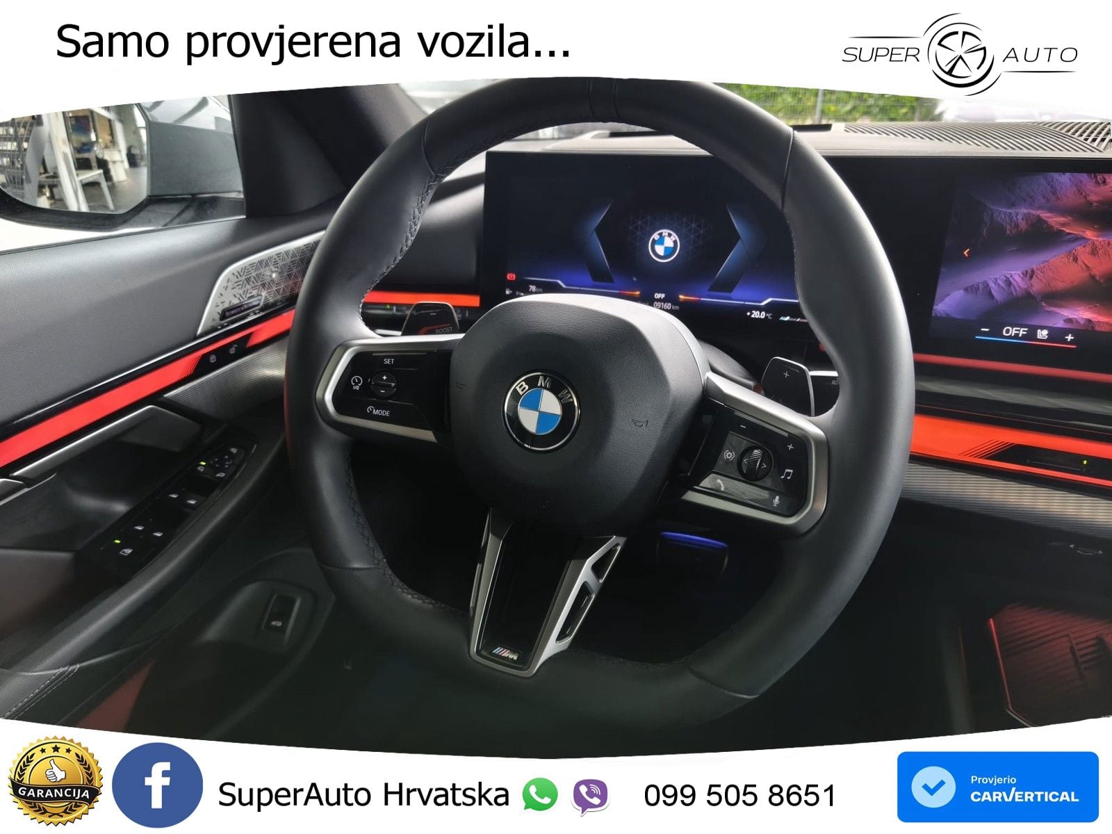BMW 520d Touring (197 KS) xDrive Steptronic M Sport ACC+HEAD+GR SJED+360+PANO