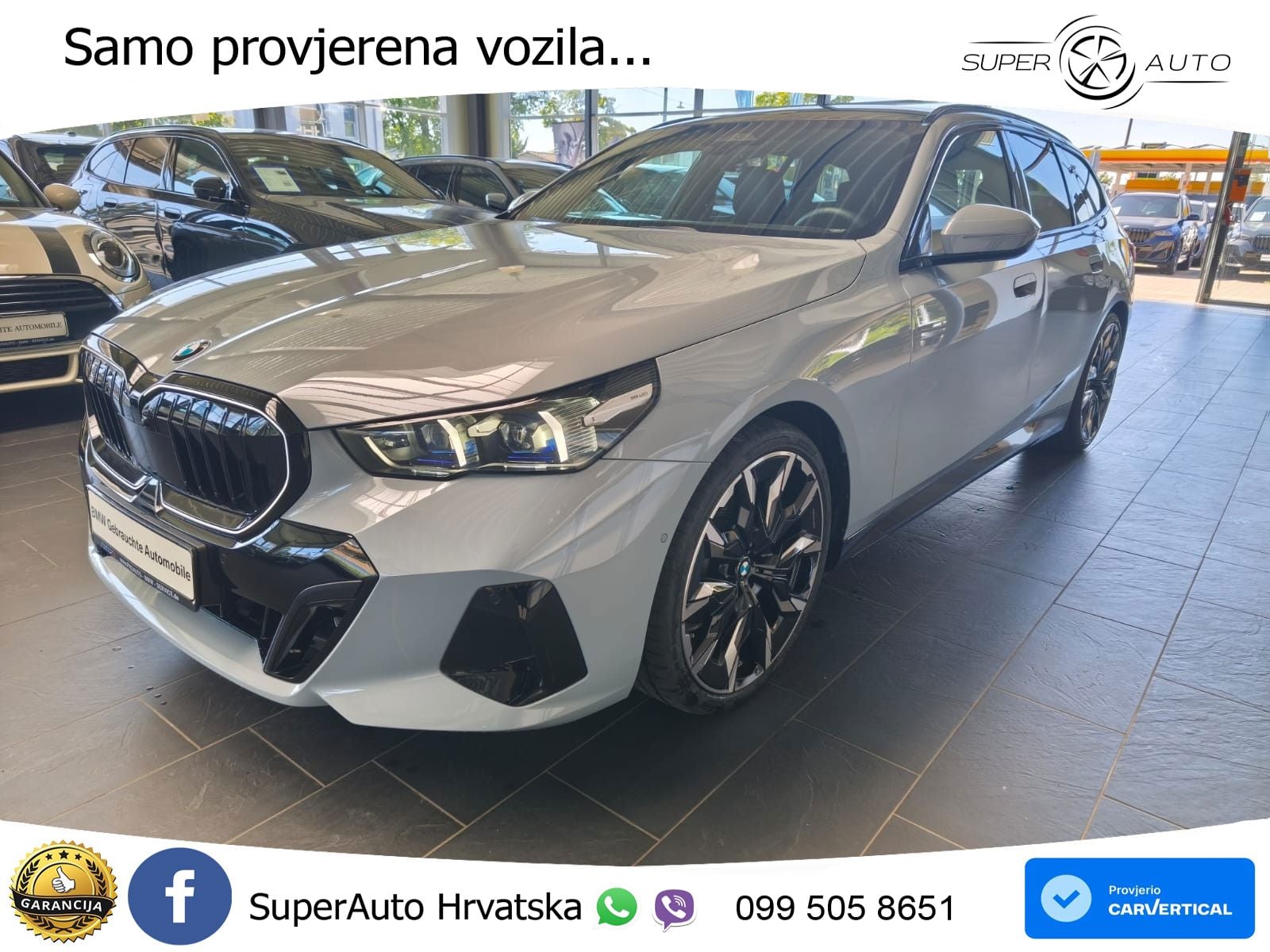 BMW 520d Touring (197 KS) xDrive Steptronic M Sport ACC+HEAD+GR SJED+360+PANO