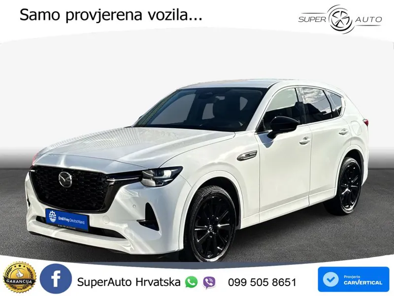 Mazda CX-60 3.3 e-Skyactiv D (200 KS) Automatic LED+GR SJED+ACC