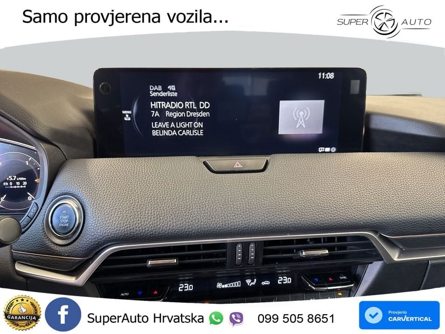 Mazda CX-60 3.3 e-Skyactiv D (200 KS) Automatic LED+GR SJED+ACC