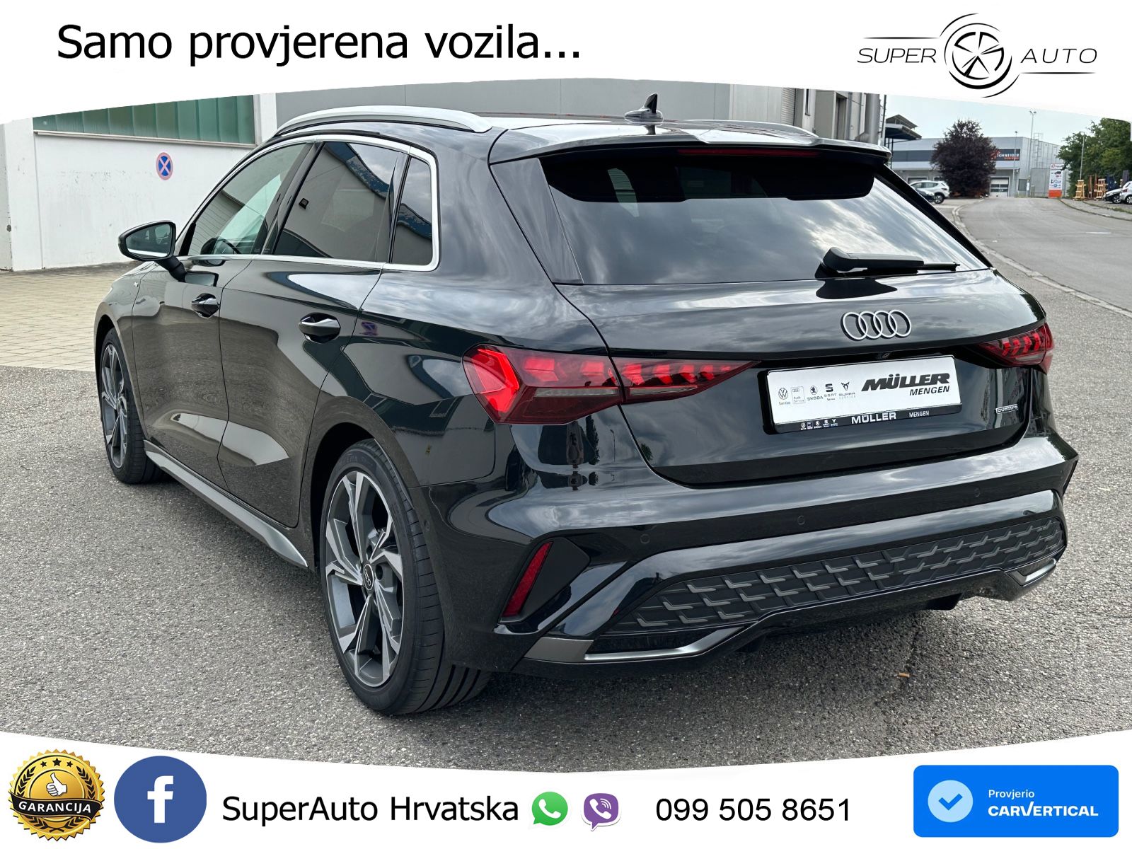 Audi A3 Sportback 40 TFSI (204 KS) quattro S tronic S line LED+GR SJED+ACC