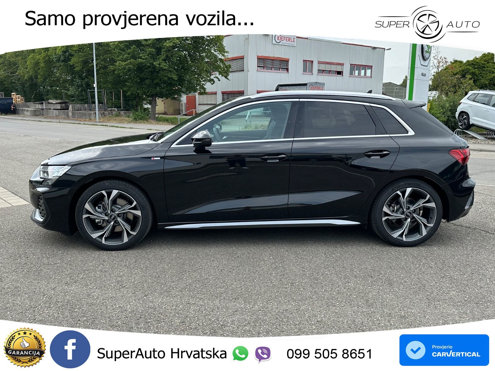 Audi A3 Sportback 40 TFSI (204 KS) quattro S tronic S line LED+GR SJED+ACC