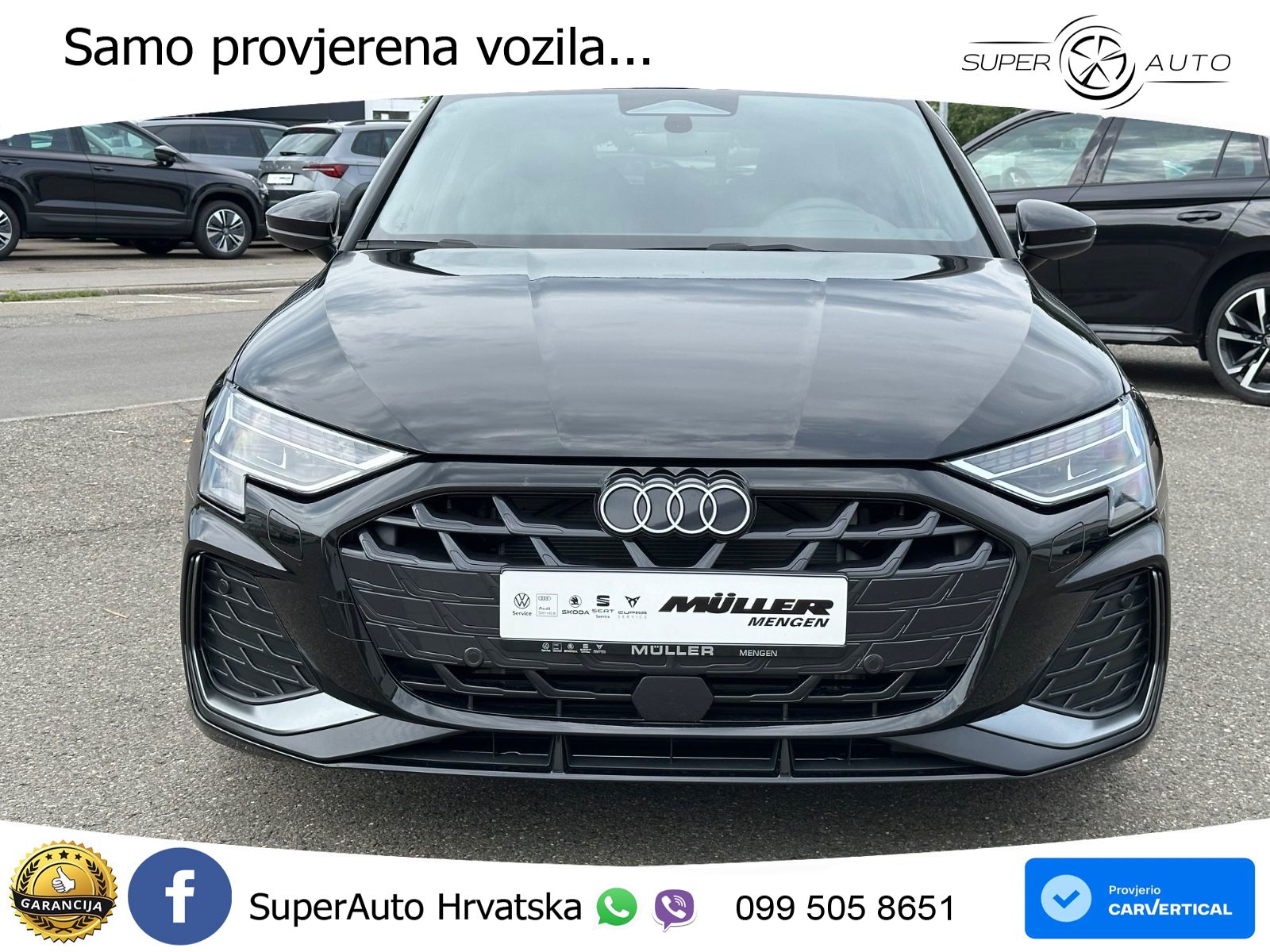 Audi A3 Sportback 40 TFSI (204 KS) quattro S tronic S line LED+GR SJED+ACC