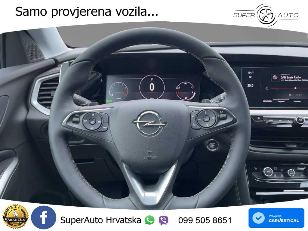 Opel Grandland 1.2i Turbo (130 KS) Automatic GS LED+GR SJED+ACC