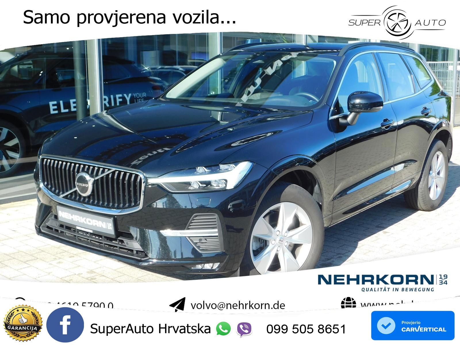 Volvo XC60 B4 Diesel FWD Geartronic LED+GR SJED+ACC