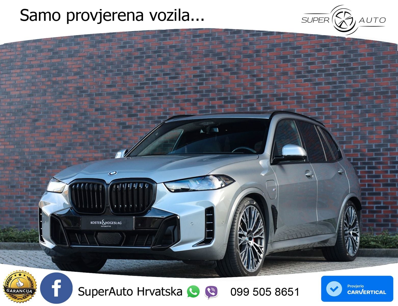 BMW X5 50e (489 KS) xDrive Steptronic M Sport LED+GR SJED+ACC