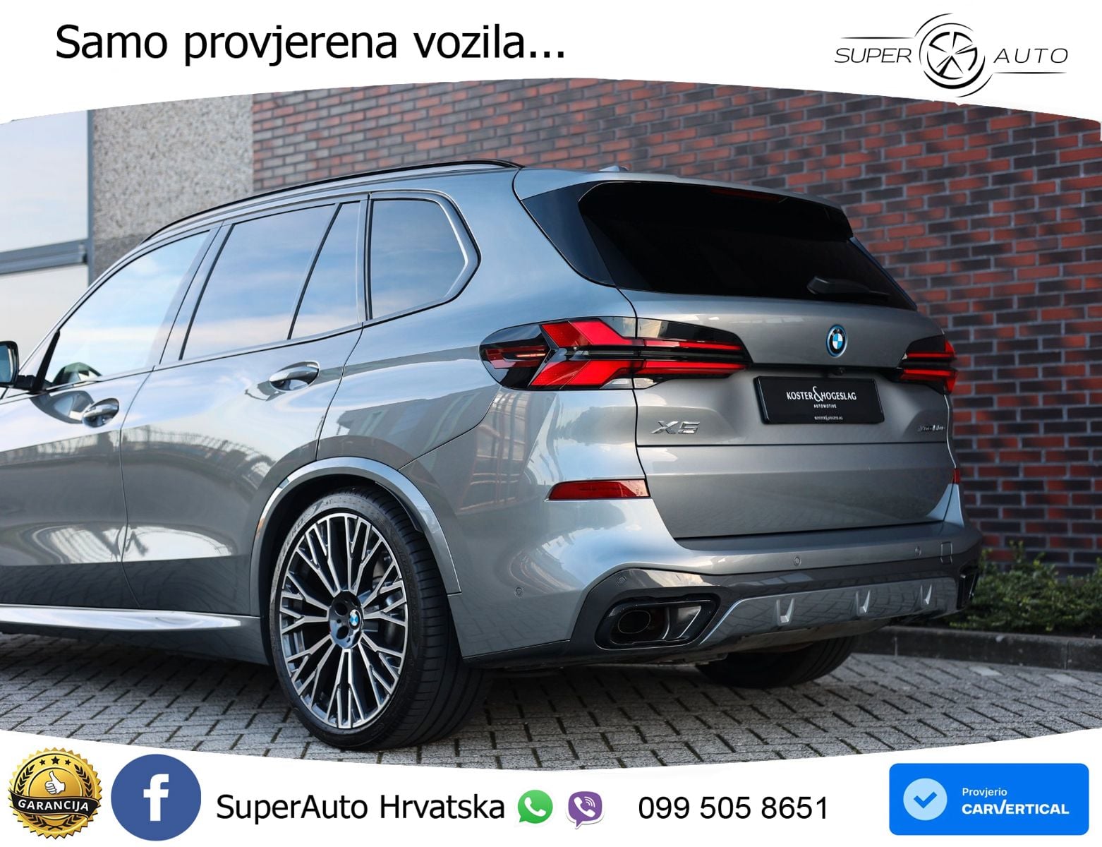 BMW X5 50e (489 KS) xDrive Steptronic M Sport LED+GR SJED+ACC