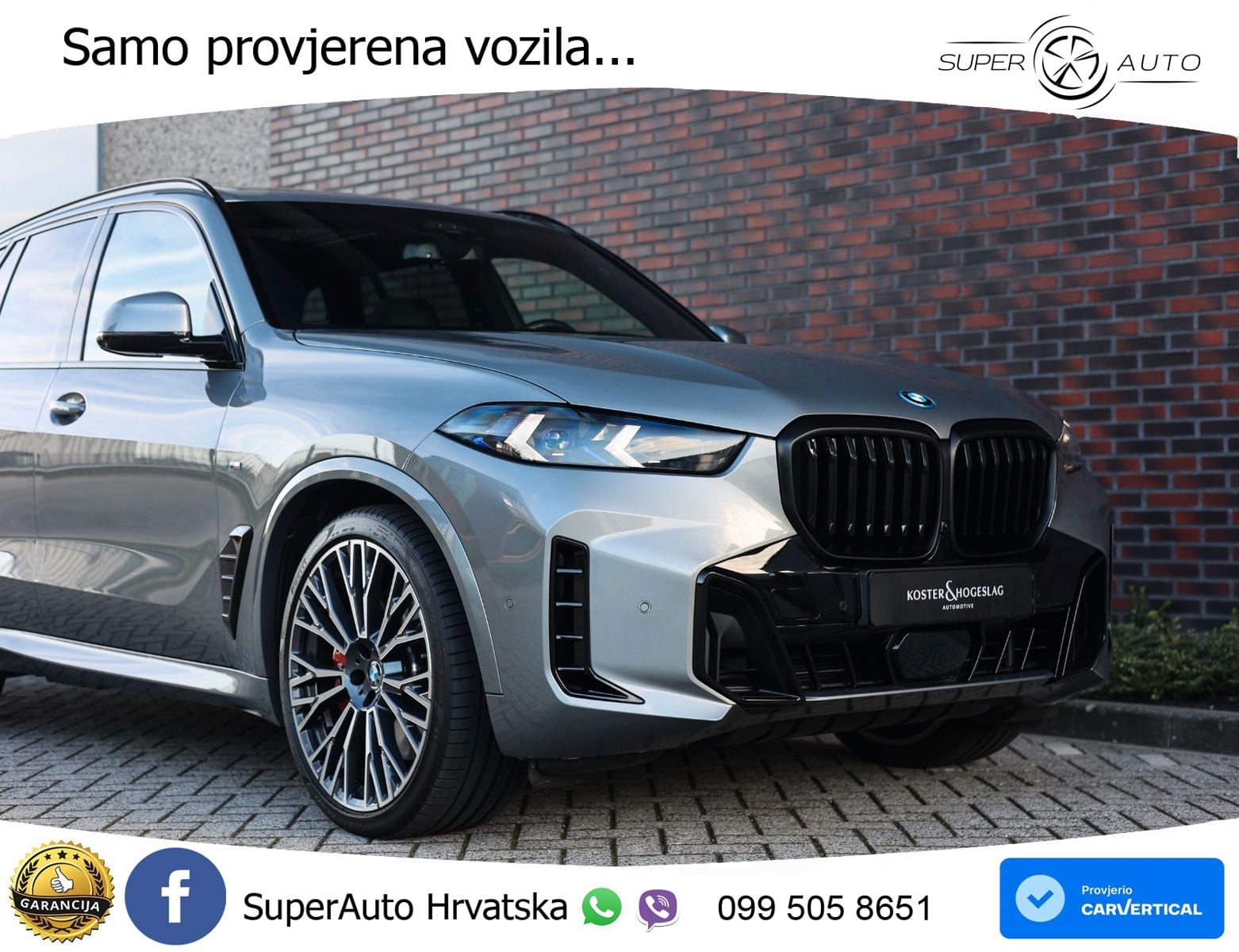 BMW X5 50e (489 KS) xDrive Steptronic M Sport LED+GR SJED+ACC