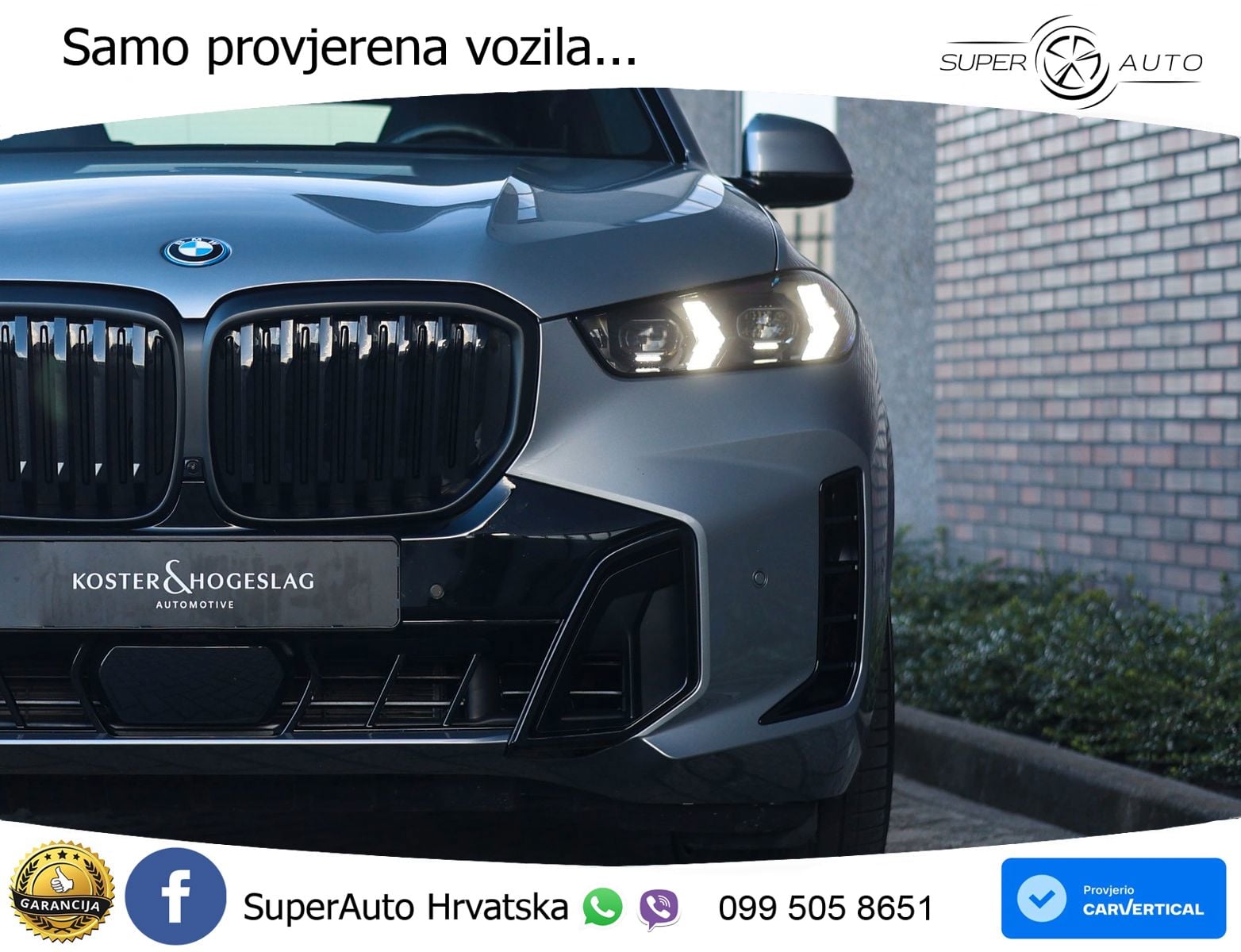 BMW X5 50e (489 KS) xDrive Steptronic M Sport LED+GR SJED+ACC