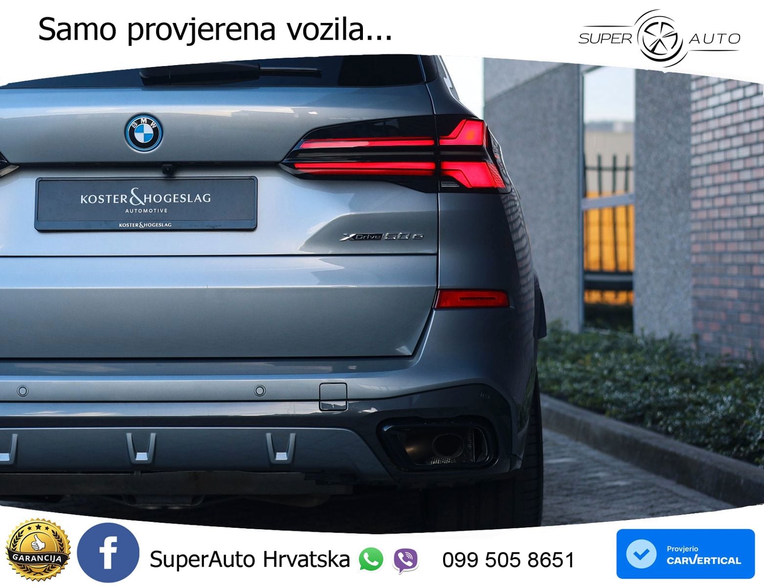 BMW X5 50e (489 KS) xDrive Steptronic M Sport LED+GR SJED+ACC