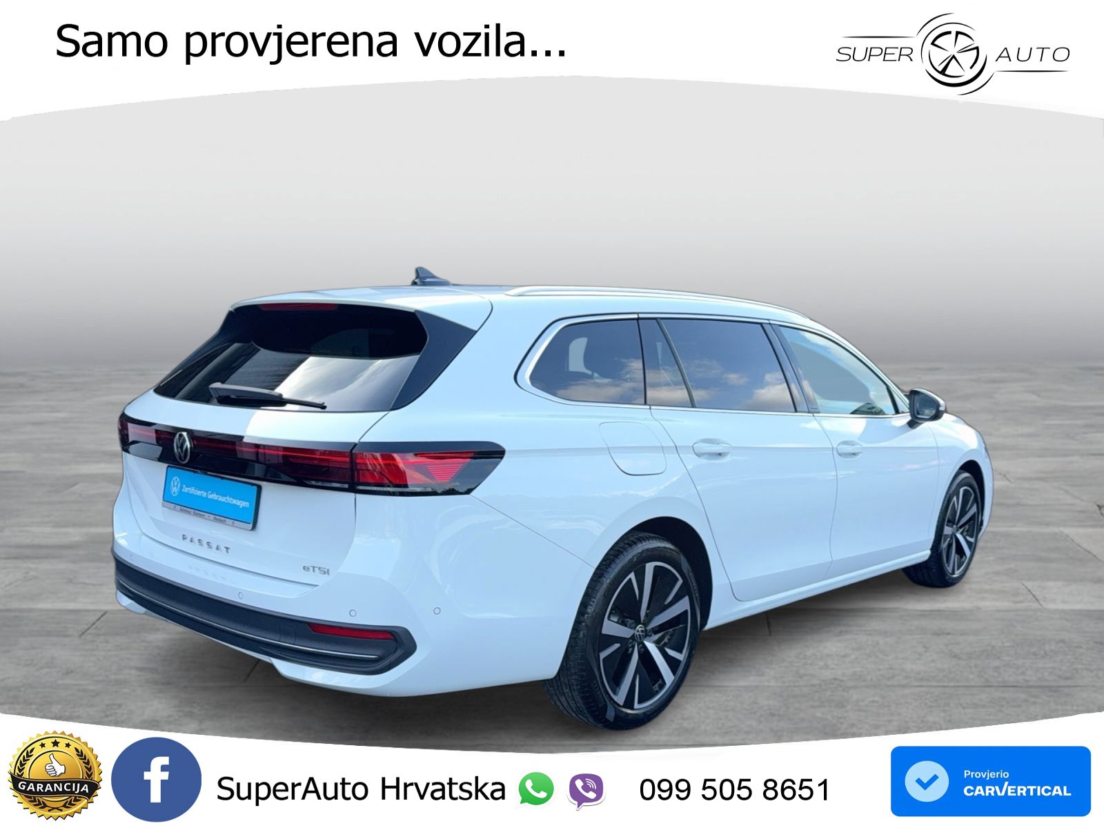 Volkswagen Passat Variant 1.5 eTSI (150 KS) DSG Business LED+GR SJED+ACC