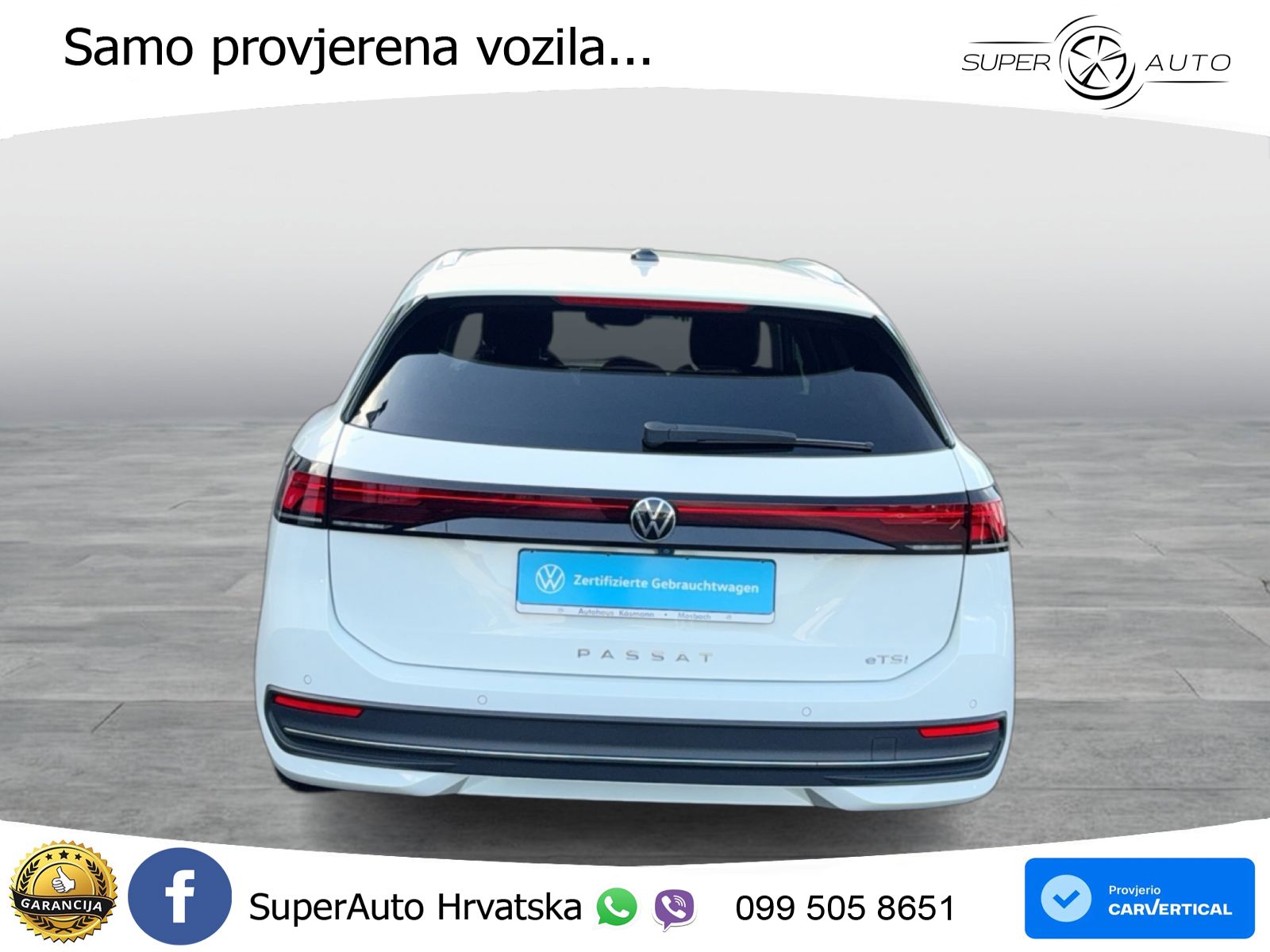 Volkswagen Passat Variant 1.5 eTSI (150 KS) DSG Business LED+GR SJED+ACC