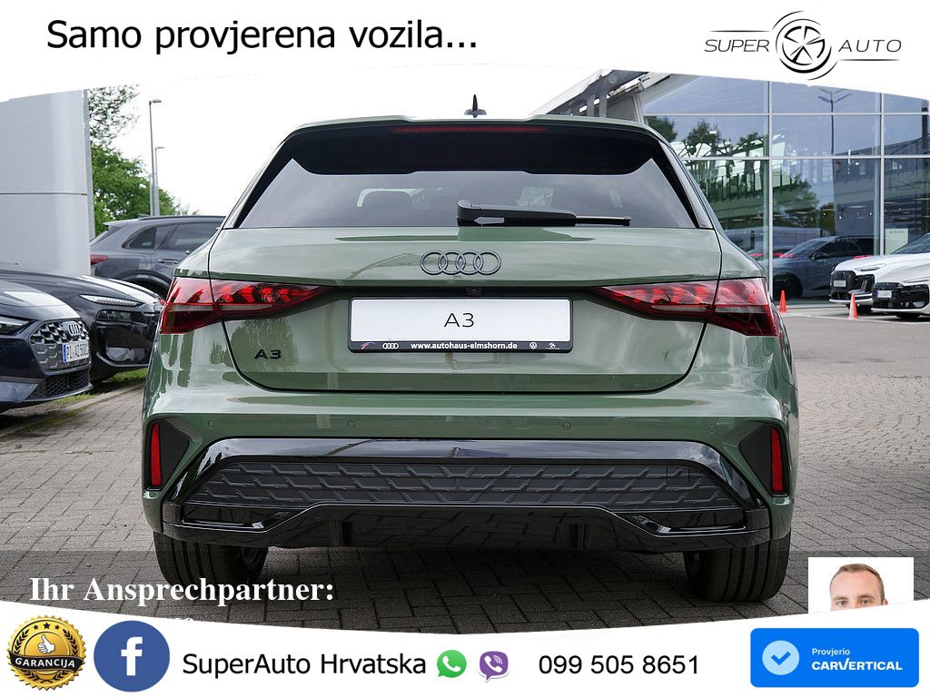 Audi A3 45 TFSIe (272 KS) S tronic S line LED+GR SJED+ACC