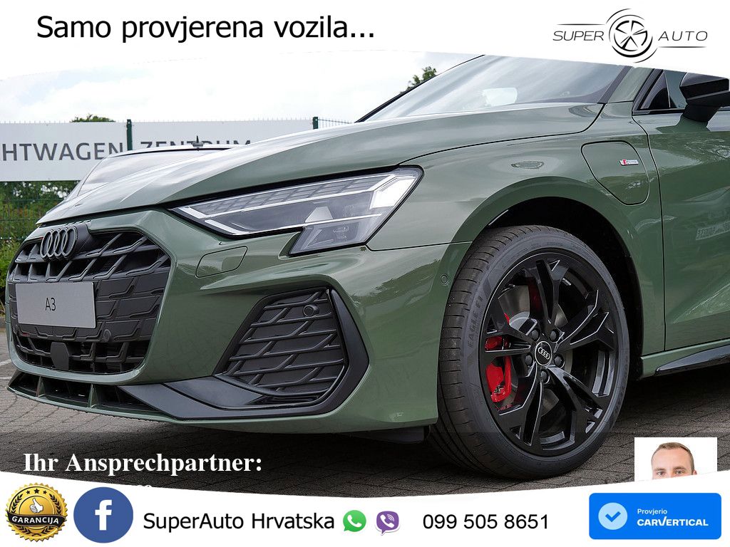 Audi A3 45 TFSIe (272 KS) S tronic S line LED+GR SJED+ACC
