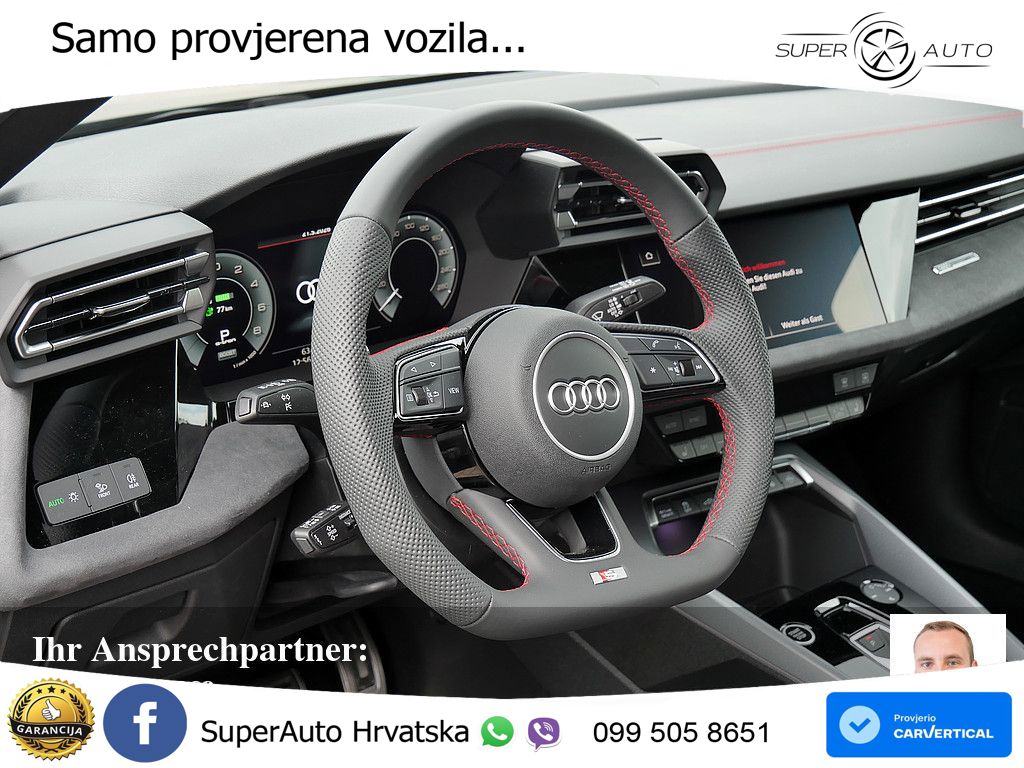 Audi A3 45 TFSIe (272 KS) S tronic S line LED+GR SJED+ACC